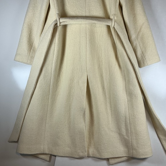 Club Monaco Cream Wool Coat A0421 - Picture 7 of 7